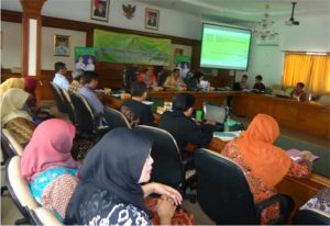 Rapat Koordinasi (Rakor) Kualitas Air Minum di Off Room Kantor Pemerintah Kota Sukabumi, 