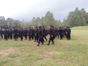 Peserta diklat Persatuan Anti Gangguan Regional (PAGAR) Jawa Barat angkatan ke V diikuti oleh 250 peserta. -- foto: Lee