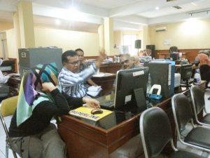 Persiapan pelaksanaan US SD/MI Kab. Bandung yang akan digelar 9 hari mulai 15 Mei mendatang.