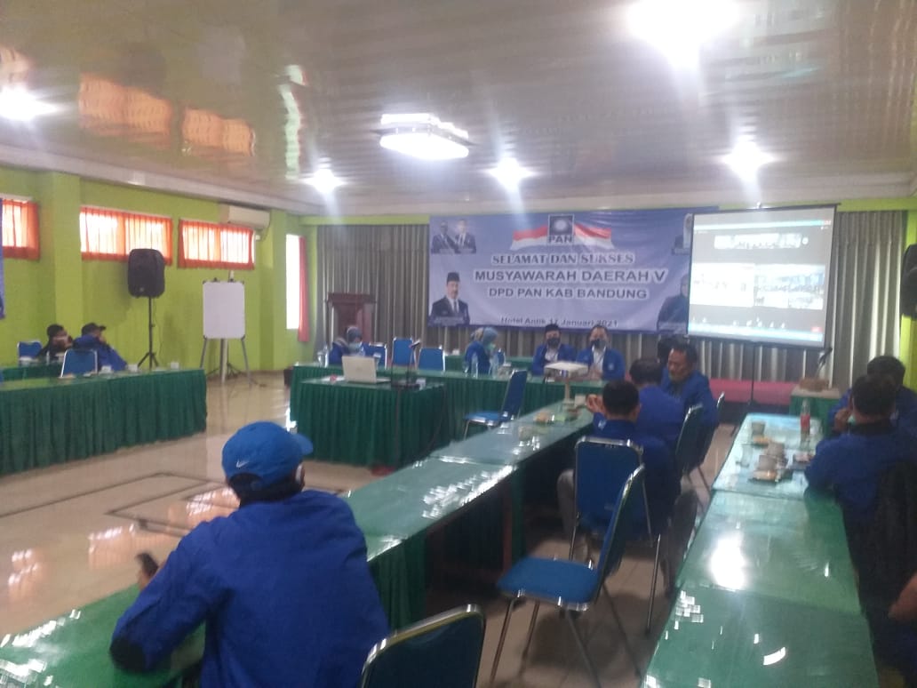 Musda Partai Amanat Nasional Kabupaten Bandung Hasilkan 5 Formatur