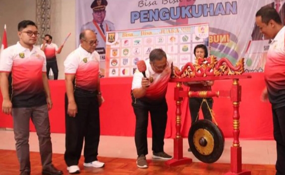 320 Atlet Kabupaten Sukabumi Siap Berlaga di Porprov Jabar