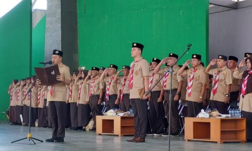 Bupati Bandung Lantik 2.251 Pengurus Pramuka dan Inagurasi KMD