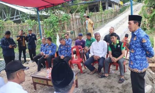 Yayasan KMI Bantu Pembangunan Gedung STISIP WPM Palabuhanratu