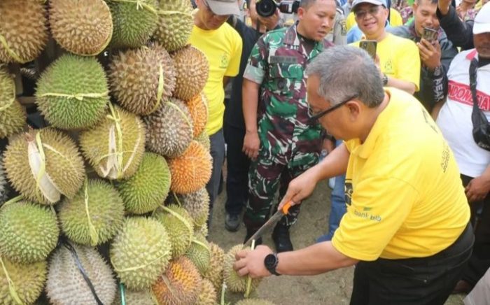 Buka Festival Durian Lokal, Bupati Sukabumi Sebut Buah Durian Dapat Diolah Menjadi Makanan Oleh-oleh Khas Cikidang