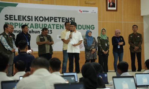 5.370 Peserta Ikuti Seleksi Kompetensi PPPK, Bupati Bandung: Manfaatkan Kesempatan ini untuk Menjadi Pegawai Pemerintah Non ASN