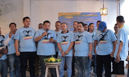 Target Menang 67 Persen, Sekber Relawan Prabowo-Gibran Kabupaten Cianjur Dideklarasikan