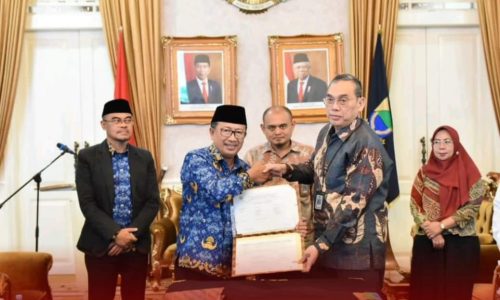 BPK RI Perwakilan Provinsi Jabar Tandatangani Kriteria Pemeriksaan dengan Pemkab Cianjur