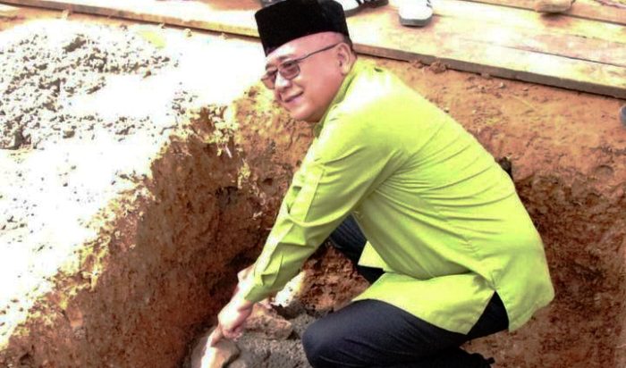 Letakkan Batu Pertama Pembangunan Klinik Utama BEBEZA BAZNAS, Wabup Sukabumi: Ke Depan ini Bisa Menjadi Rumah Sakit